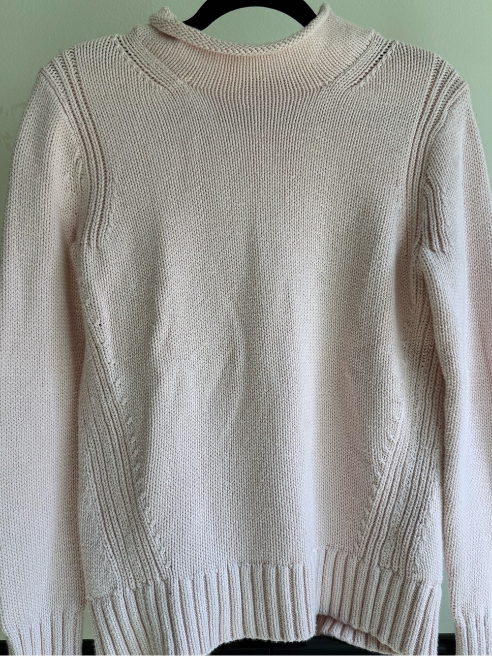 J.Crew Always Pink 100% Cotton Knit Sweater Pullover